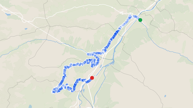Map preview for Engadin Ultra Trail ET23