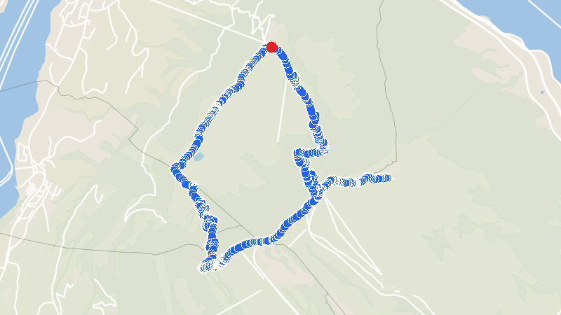 Map preview for Seebodenalp - Känzeli - Rigi Kulm Loop