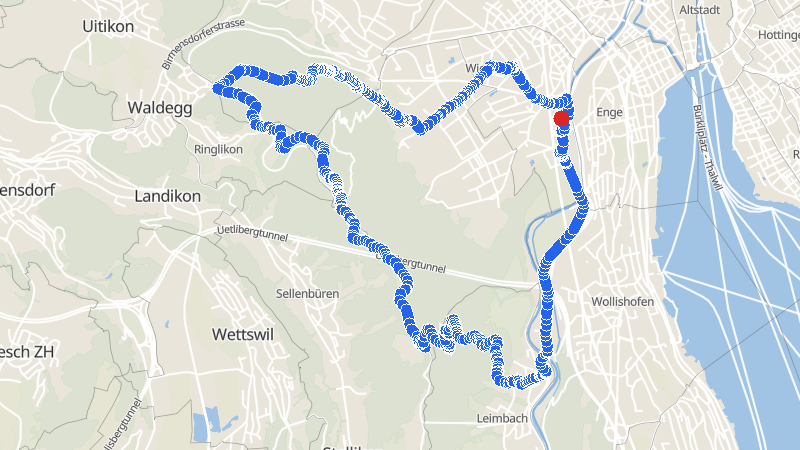 Map preview for Giesshübel Loop