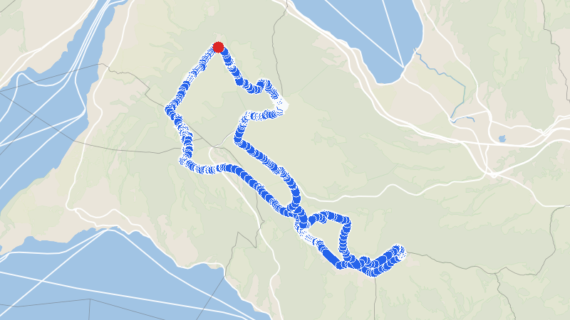 Map preview for Seebodenalp - Känzeli - Rigi Scheidegg - Rigi Kulm Loop