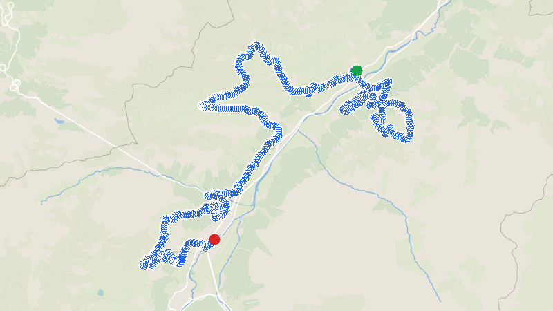 Map preview for Engadin Ultra Trail EUT53