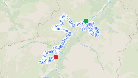 Map preview for Engadin Ultra Trail EUT53