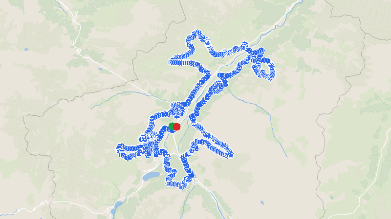 Map preview for Engadin Ultra Trail EUT102