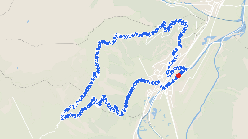 Map preview for Engadin Ultra Trail ET16
