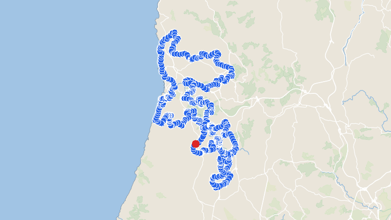 Map preview for Ultra Endurance Demónios do Lizandro 2026 - 101km
