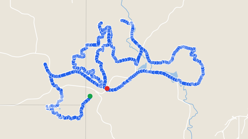 Map preview for Yellow River Half