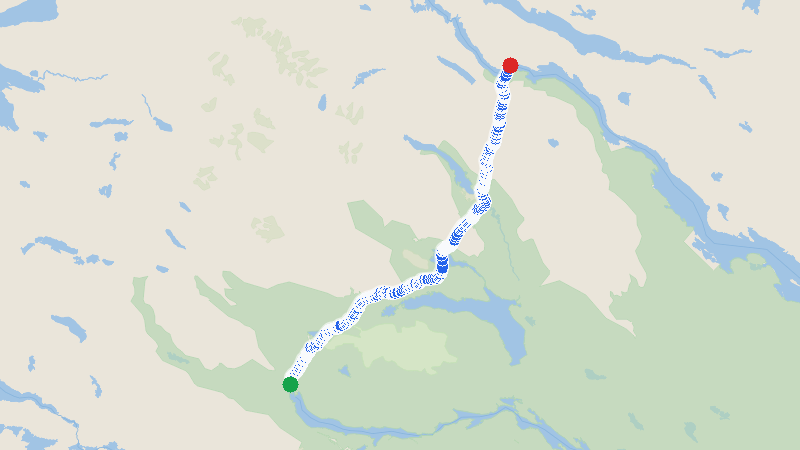 Map preview for Trail Run